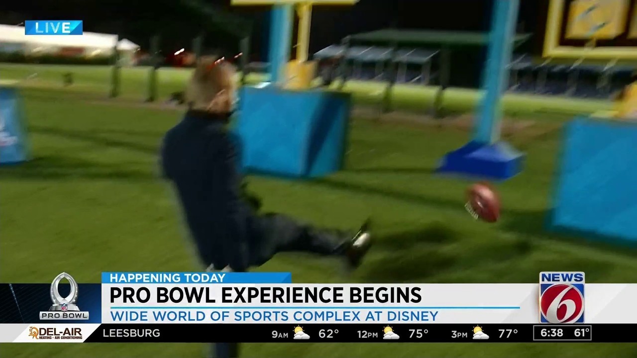 Pro Bowl Experience lets fans test their football skills